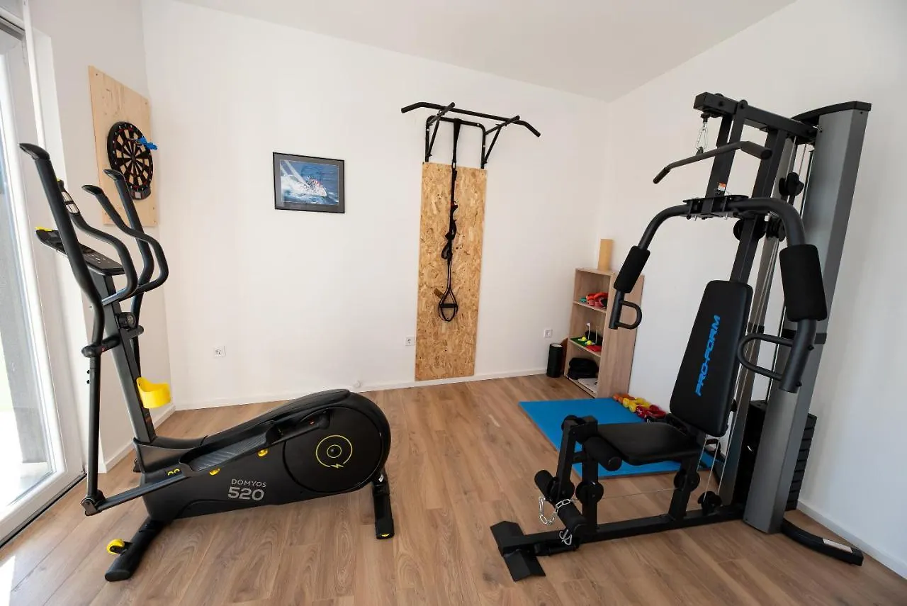 Villa Sportiva Zadar With Private Heated Pool